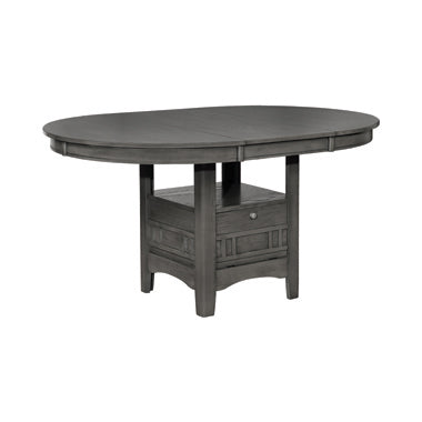 Coaster Lavon Dining Table with Storage Medium Grey Model 108211