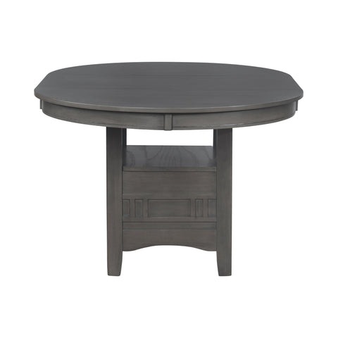Coaster Lavon Dining Table with Storage Medium Grey Model 108211