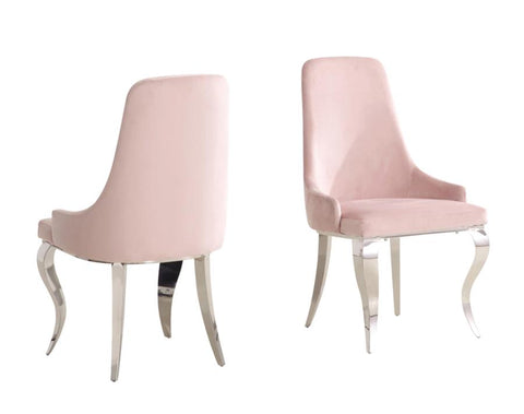 Coaster Antoine Upholstered Demi Arm Dining Chairs (Set of 2) Model 108813