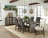 Coaster Twain Upholstered Side Chairs Warm Grey (Set of 2) Model 109142