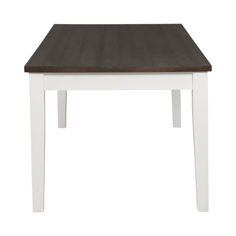 Coaster Kingman 4-drawer Dining Table Espresso and White Model 109541