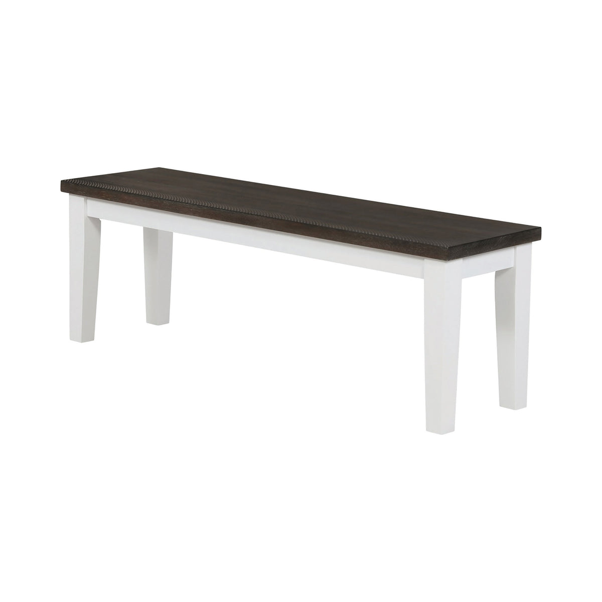 Coaster Kingman Rectangular Bench Espresso and White Model 109543