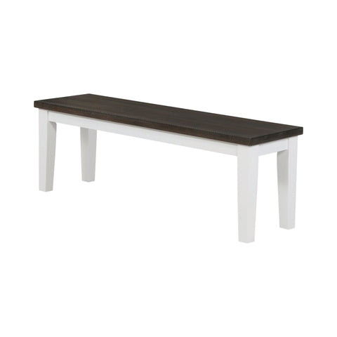 Coaster Kingman Rectangular Bench Espresso and White Model 109543