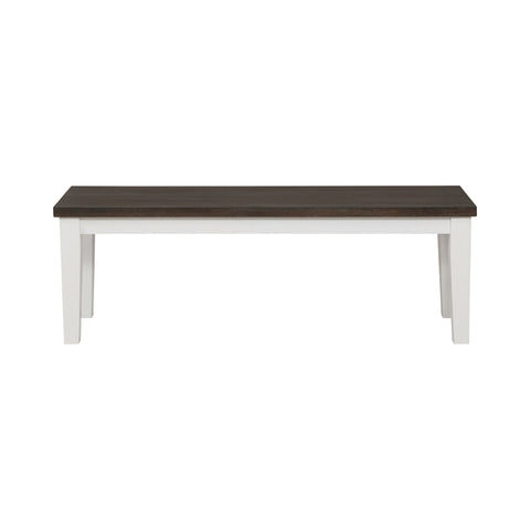 Coaster Kingman Rectangular Bench Espresso and White Model 109543