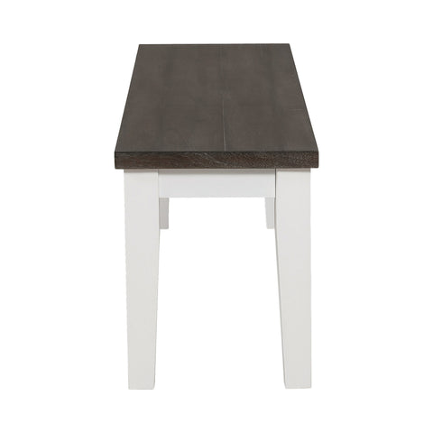 Coaster Kingman Rectangular Bench Espresso and White Model 109543