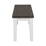 Coaster Kingman Rectangular Bench Espresso and White Model 109543