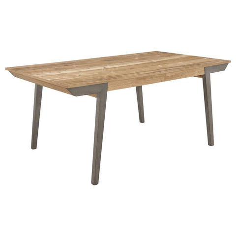 Coaster Nogales Wooden Dining Table Acacia and Coastal Grey Model 109811