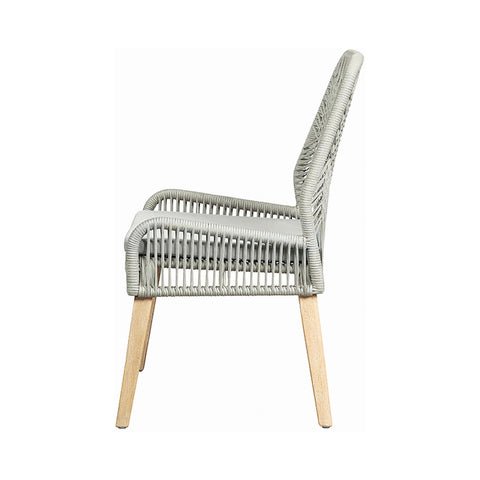 Coaster Nakia Woven Back Side Chairs Grey (Set of 2) Model 110033