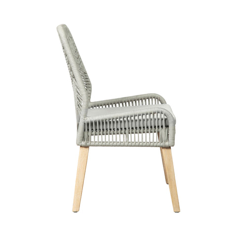 Coaster Nakia Woven Back Side Chairs Grey (Set of 2) Model 110033