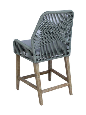 Coaster Nakia Woven Rope Back Counter Height Stools (Set of 2) Model 110035