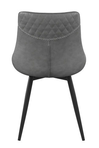 Coaster Brassie Upholstered Side Chairs Grey (Set of 2) Model 110272
