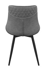 Coaster Brassie Upholstered Side Chairs Grey (Set of 2) Model 110272