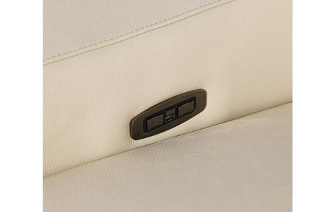 1116 DivanItalia Beige Modular 3-Power Reclining Sofa with Power HeadrestModel:  1116-BEIGE-3.3-HT