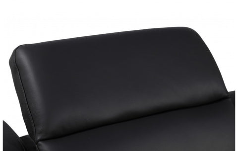 1116 DivanItalia Black Modular 3-Power Reclining Sofa with Power HeadrestModel:  1116-BLACK-3.3-HT