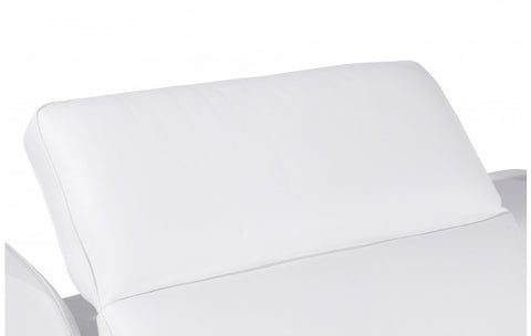 1116 DivanItalia White Modular 3-Power Reclining Sofa with Power HeadrestModel:  1116-WHITE-3.3-HT