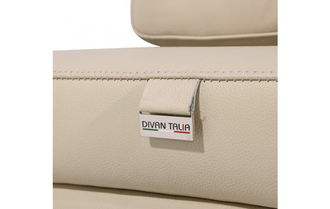 1126 DivanItalia Beige 7-Piece Sectional with 4 Power Recliners and Power HeadrestsModel:  1126-BEIGE-4PWR-7PC