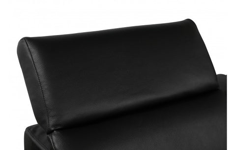 1126 DivanItalia Black 8-Piece Sectional with 4 Power Recliners and Power HeadrestsModel:  1126-BLACK-4PWR-8PC