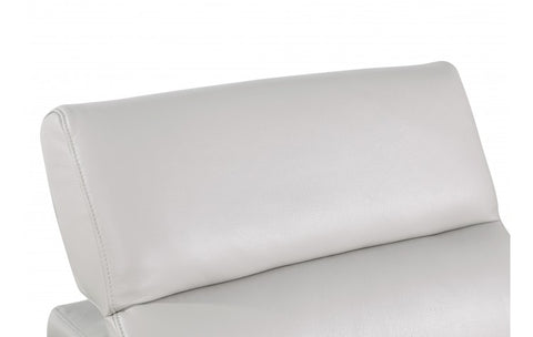 1126 DivanItalia Light Gray 5-Piece Sectional with 3 Power Recliners and Power HeadrestsModel:  1126-LT_GRAY-3PWR-5PC