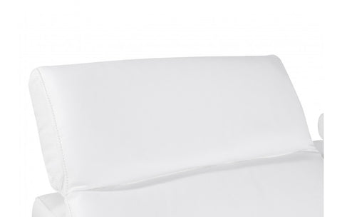 1126 DivanItalia White Modular 3-Power Reclining Sofa with Power HeadrestModel:  1126-WHITE-3.3-HT