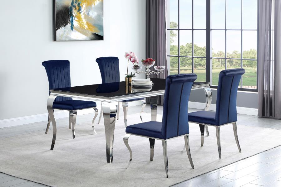 Coaster DINING TABLE 5 PC SET Model 115071-S5B