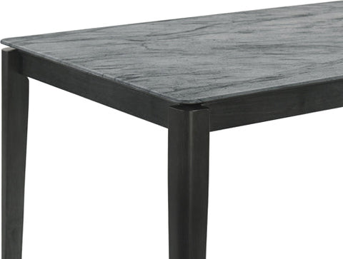 Coaster Stevie Rectangular Dining Table with Faux Marble Top Model 115111SLT