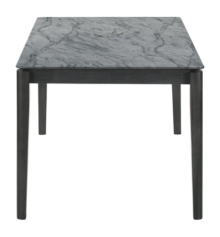 Coaster Stevie Rectangular Dining Table with Faux Marble Top Model 115111SLT