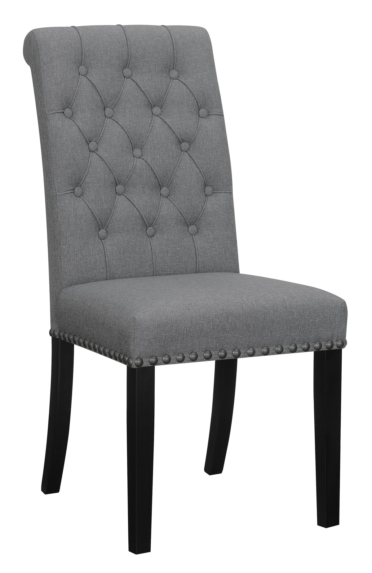 Coaster Alana Upholstered Tufted Side Chairs with Nailhead Trim (Set of 2) Model 115162