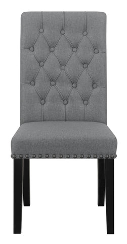 Coaster Alana Upholstered Tufted Side Chairs with Nailhead Trim (Set of 2) Model 115162
