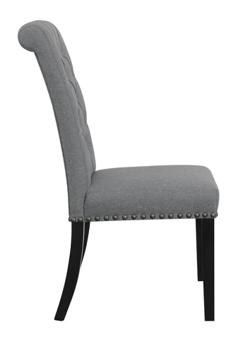 Coaster Alana Upholstered Tufted Side Chairs with Nailhead Trim (Set of 2) Model 115162