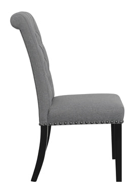 Coaster Alana Upholstered Tufted Side Chairs with Nailhead Trim (Set of 2) Model 115162
