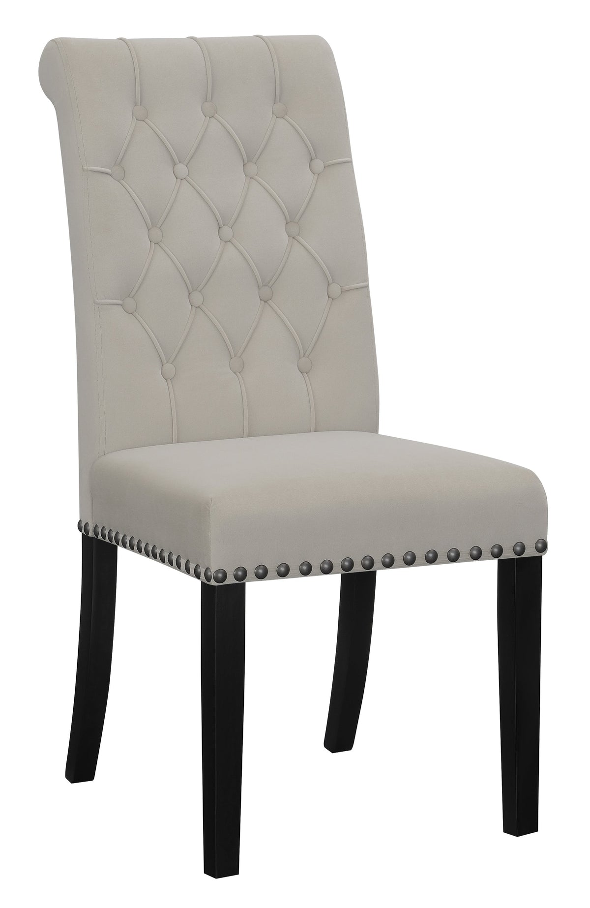 Coaster Alana Upholstered Tufted Side Chairs with Nailhead Trim (Set of 2) Model 115182