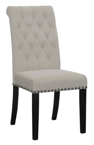 Coaster Alana Upholstered Tufted Side Chairs with Nailhead Trim (Set of 2) Model 115182
