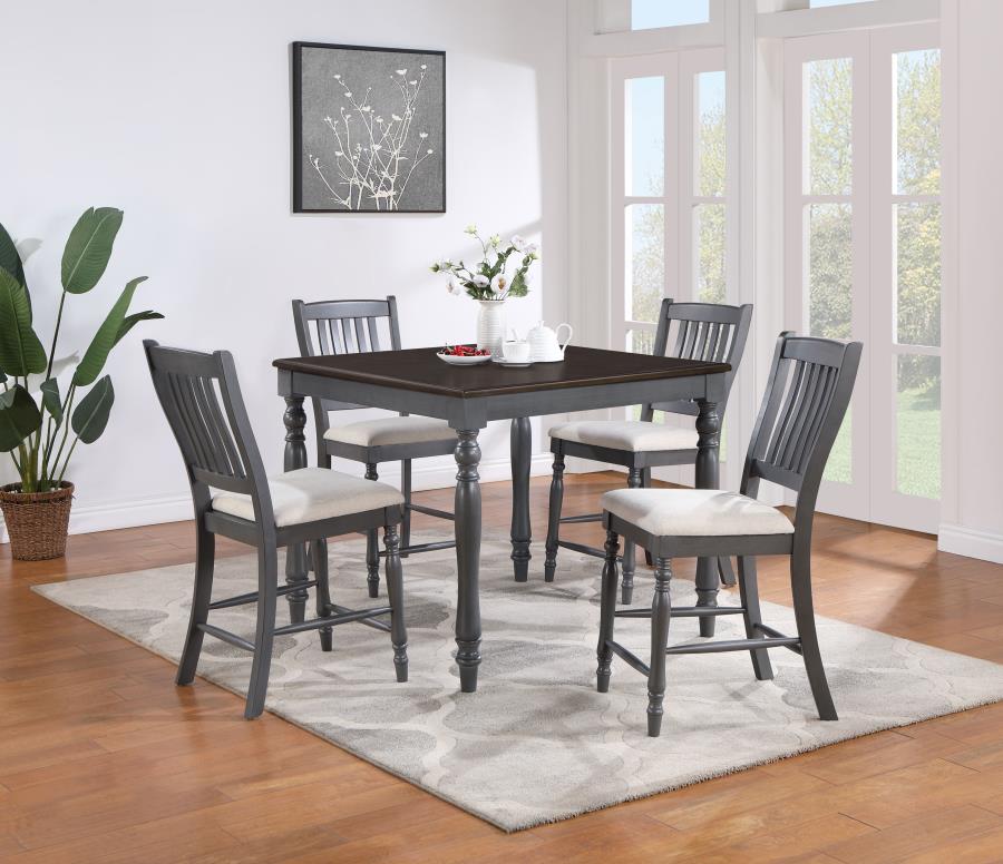Coaster 5 PC COUNTER HT DINING SET Model 120576
