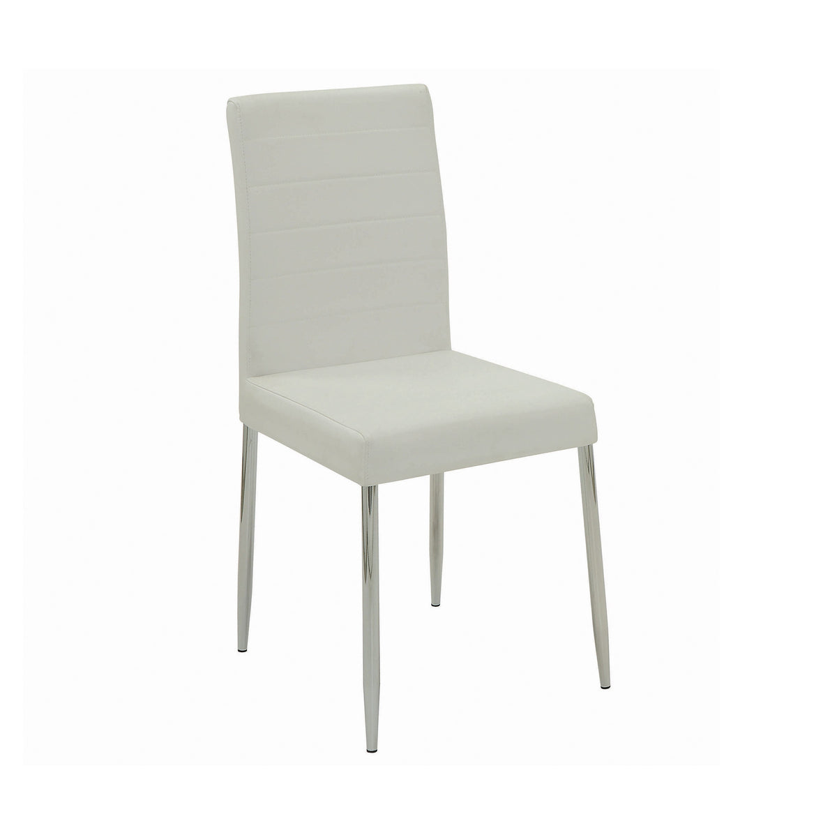 Coaster Matson Upholstered Dining Chairs White (Set of 4) Model 120767WHT