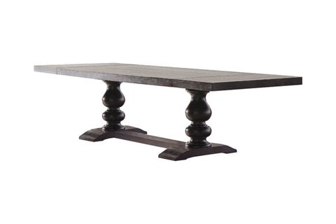 Coaster Phelps Rectangular Dining Table Antique Noir Model 121231