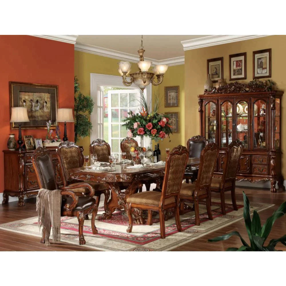 Dresden Cherry Oak Dining Table Model 12150 By ACME Furniture
