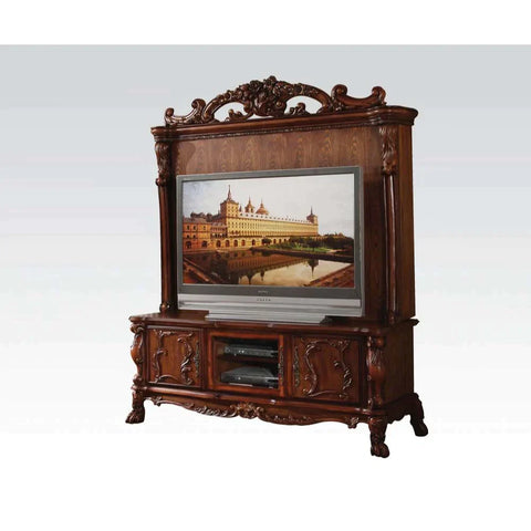 Dresden Cherry Oak Entertainment Center Model 12163 By ACME Furniture