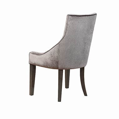 Coaster Mindy Upholstered Demi Wing Chairs Grey (Set of 2) Model 121714
