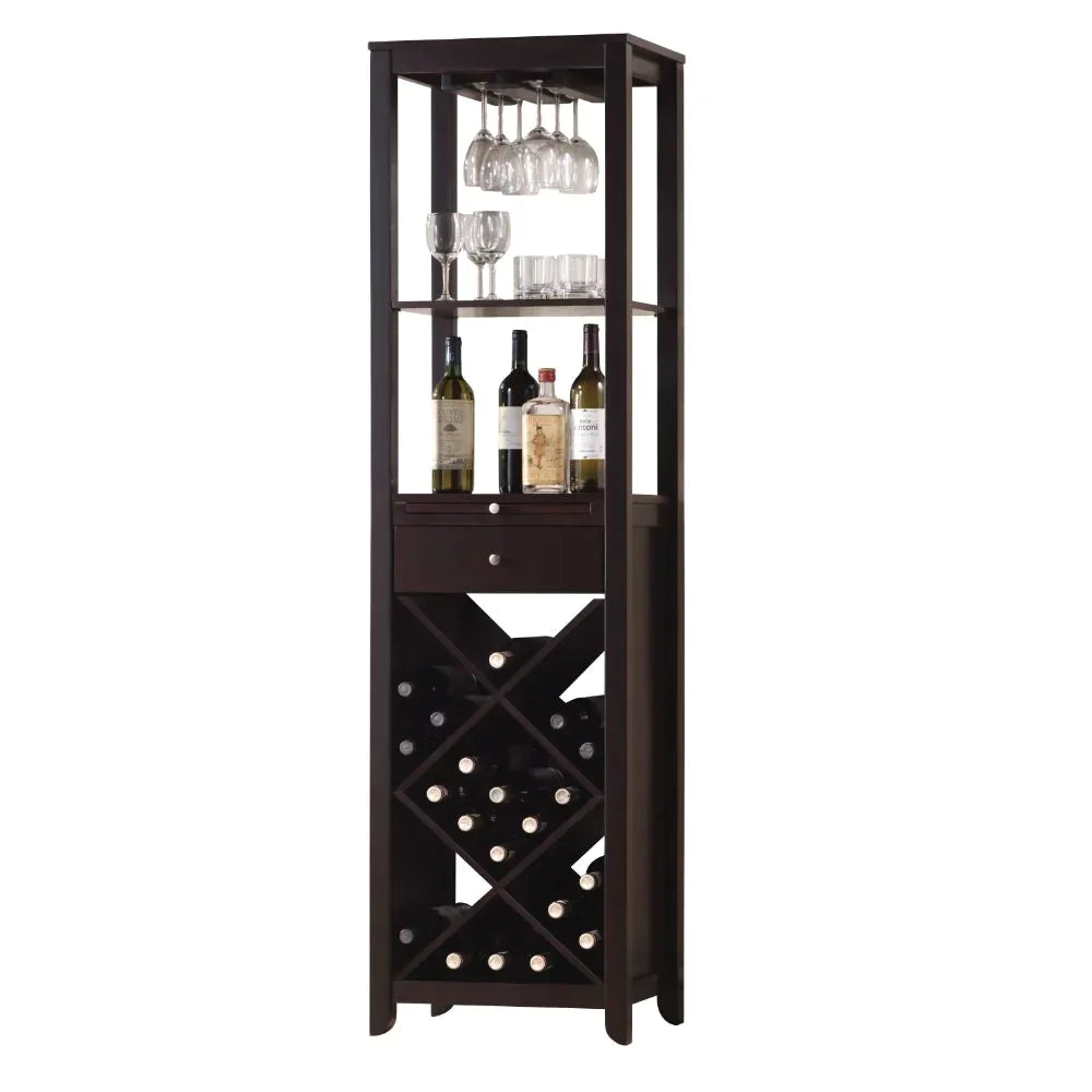 Casey Wenge Wine Cabinet Model 12244 By ACME Furniture