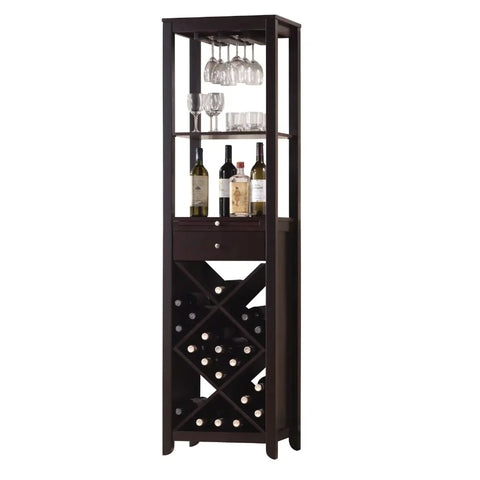Casey Wenge Wine Cabinet Model 12244 By ACME Furniture