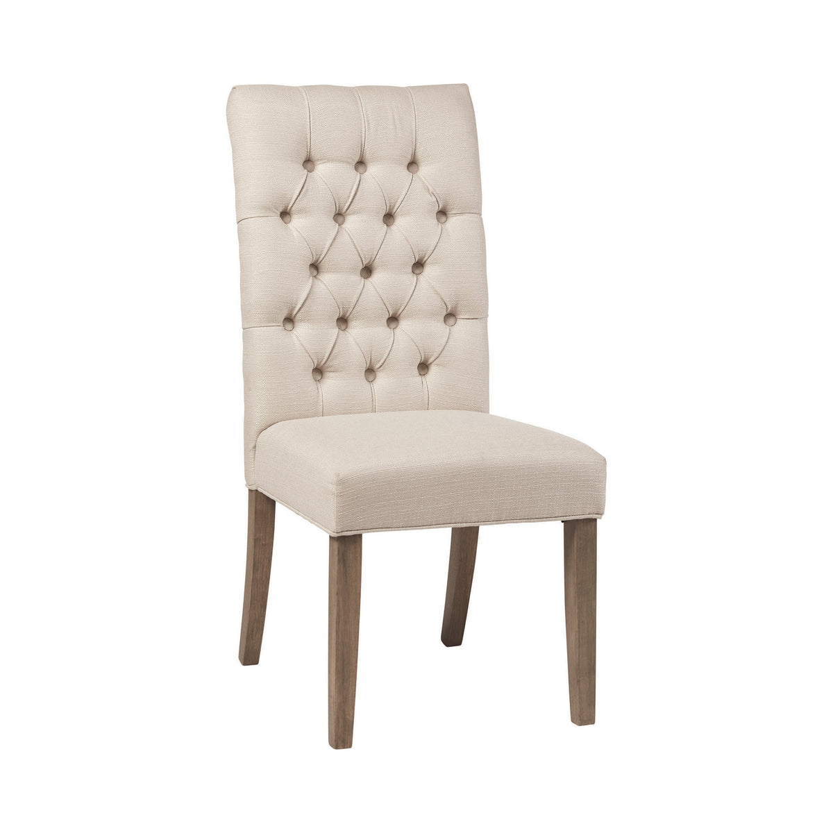 Coaster Douglas Tufted Back Dining Chairs Vineyard Oak (Set of 2) Model 123052