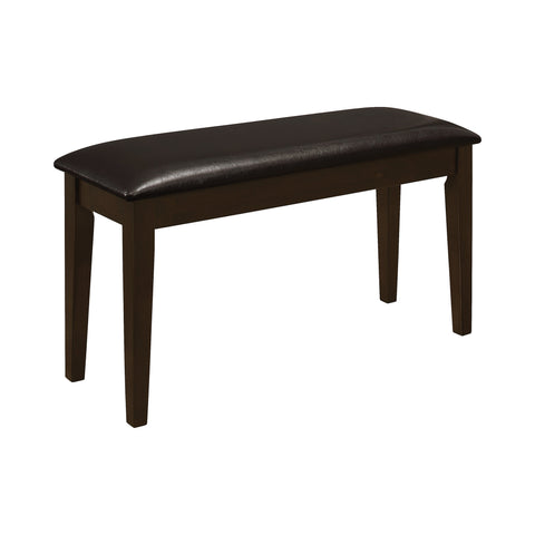 Coaster Guillen 5-piece Dining Set with Bench Cappuccino and Dark Brown Model 150232