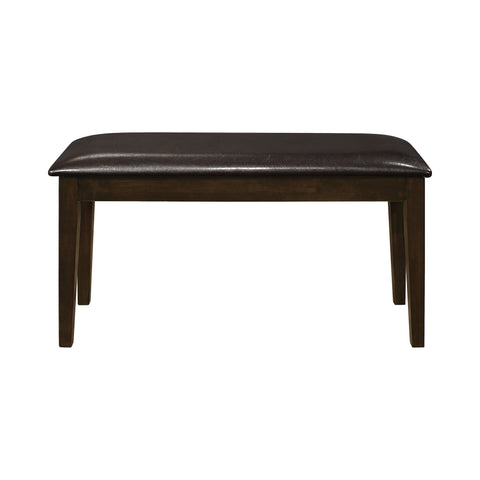 Coaster Guillen 5-piece Dining Set with Bench Cappuccino and Dark Brown Model 150232