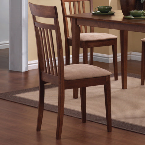 Coaster Robles 5-piece Dining Set Chestnut and Tan Model 150430