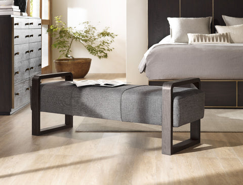Hooker Furniture Living Room Curata Upholstered Bench