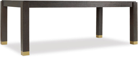 Hooker Furniture Casual Dining Curata Rectangle Dining Table w/2-20in leaves