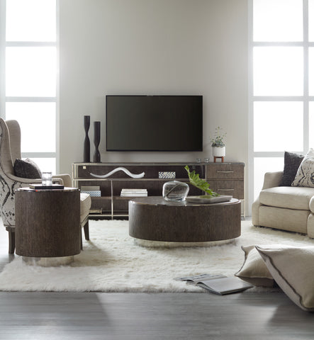 Hooker Furniture Living Room Storia Round End Table