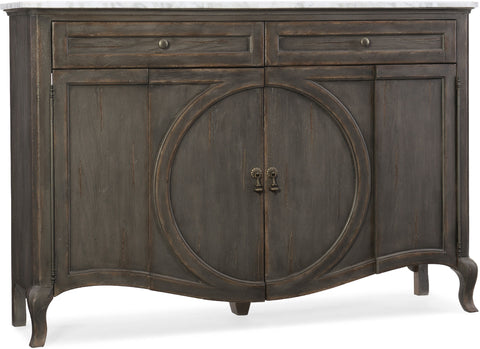 Hooker Furniture Living Room Melange Four-Door Two-Drawer Credenza