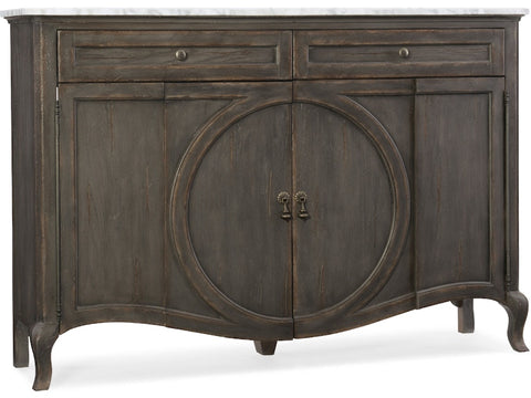 Hooker Furniture Living Room Melange Four-Door Two-Drawer Credenza