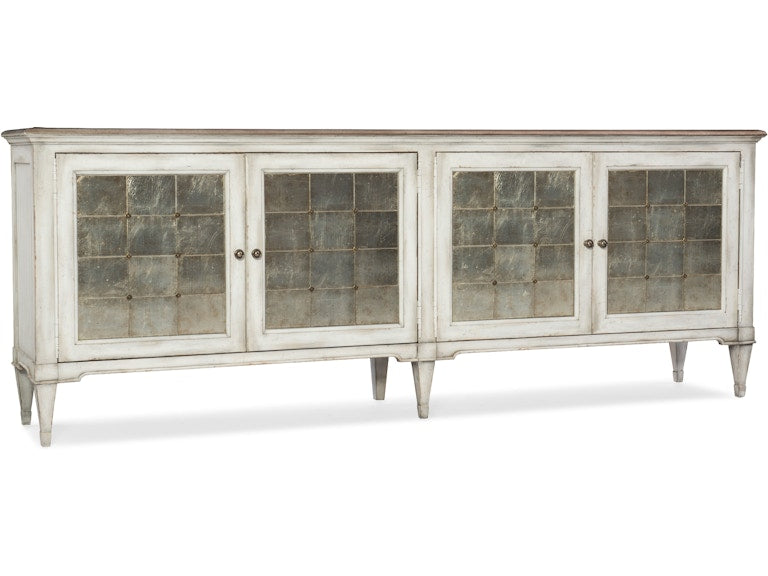 Hooker Furniture Living Room Melange Four-Door Credenza